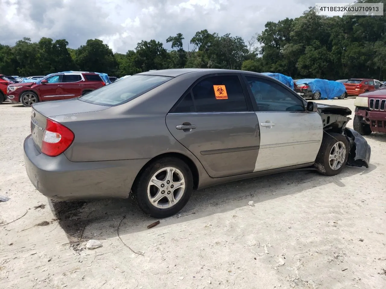 2003 Toyota Camry Le VIN: 4T1BE32K63U710913 Lot: 70792894