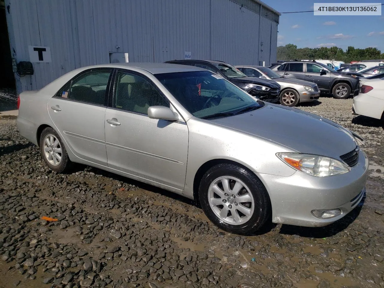 2003 Toyota Camry Le VIN: 4T1BE30K13U136062 Lot: 70879514