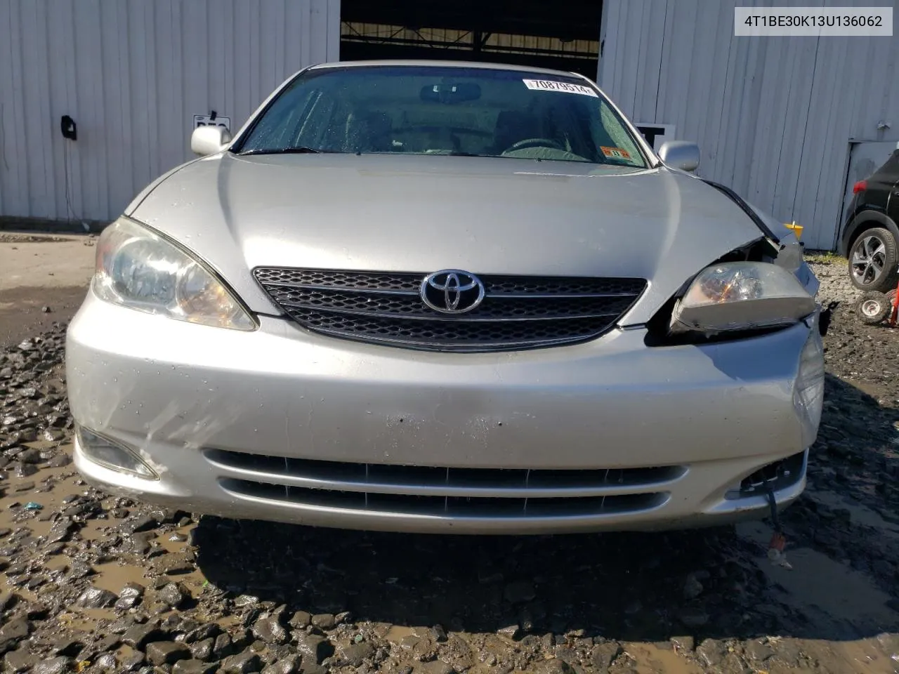 2003 Toyota Camry Le VIN: 4T1BE30K13U136062 Lot: 70879514