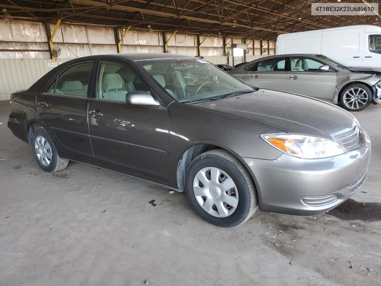 2003 Toyota Camry Le VIN: 4T1BE32K23U689610 Lot: 70881594