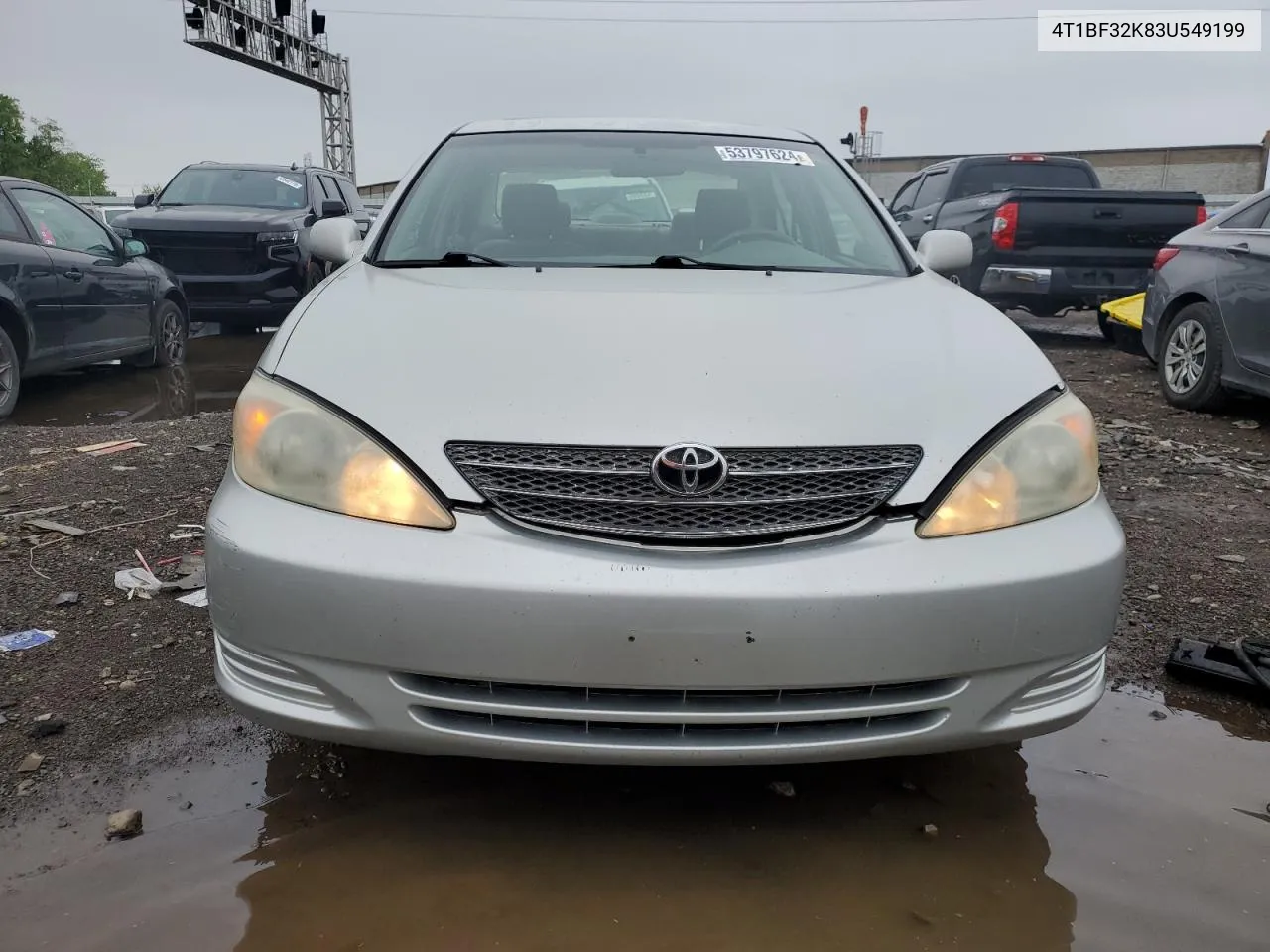 2003 Toyota Camry Le VIN: 4T1BF32K83U549199 Lot: 71098114