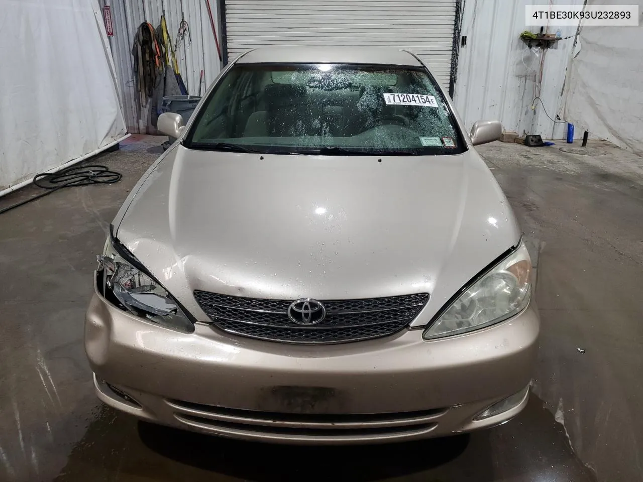 4T1BE30K93U232893 2003 Toyota Camry Le