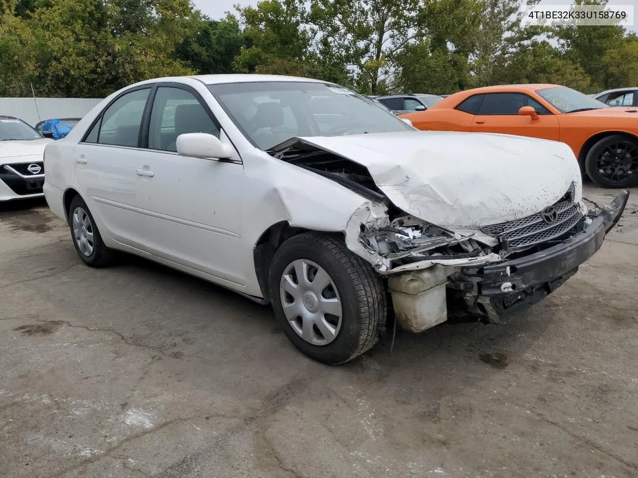 2003 Toyota Camry Le VIN: 4T1BE32K33U158769 Lot: 71270064