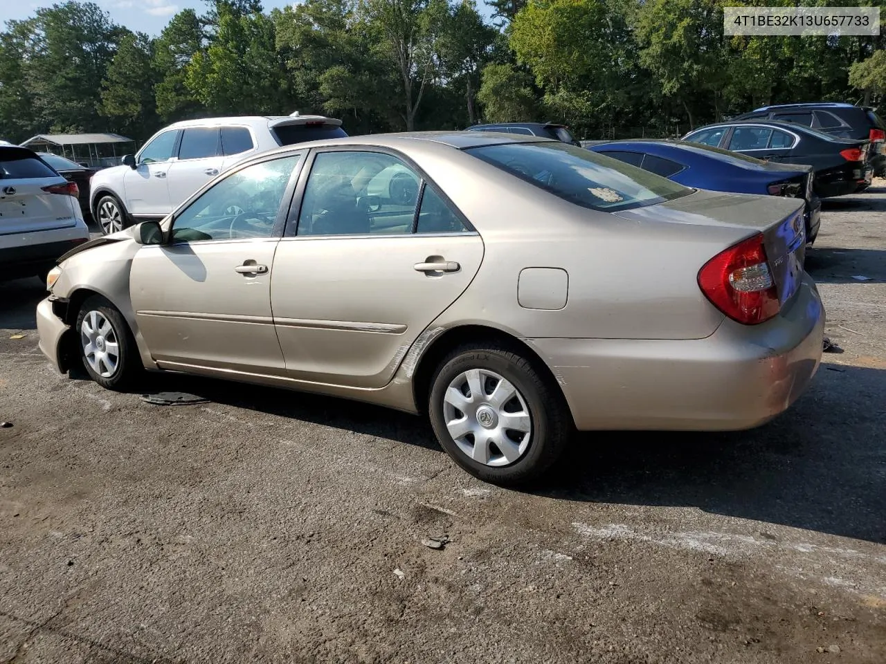 2003 Toyota Camry Le VIN: 4T1BE32K13U657733 Lot: 71338264