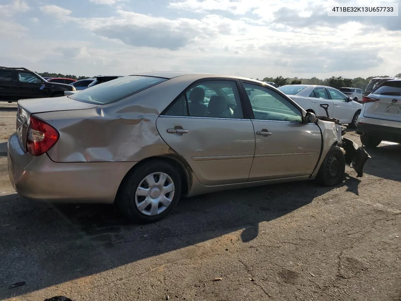 2003 Toyota Camry Le VIN: 4T1BE32K13U657733 Lot: 71338264