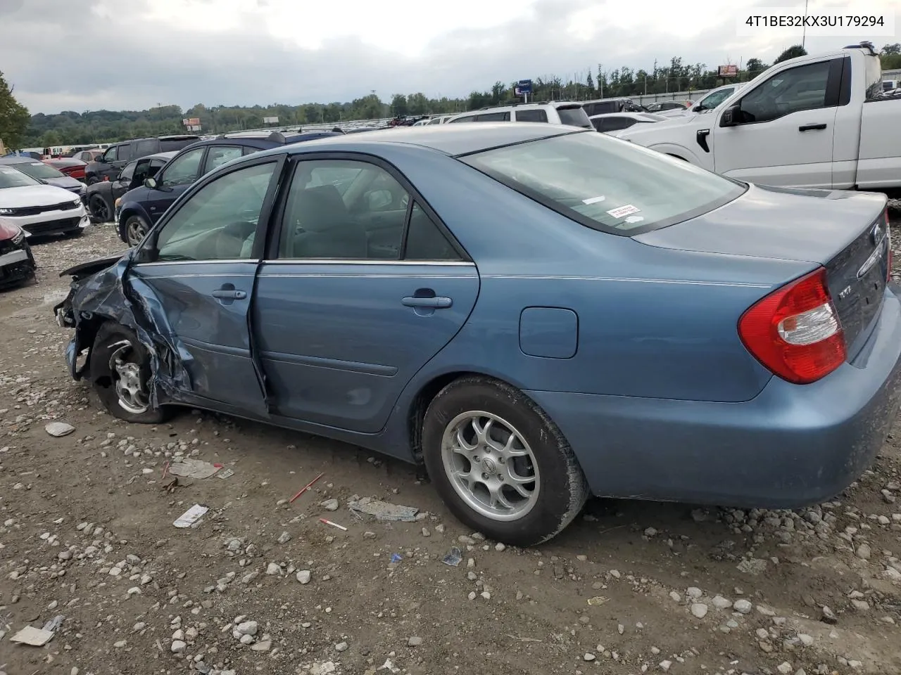 2003 Toyota Camry Le VIN: 4T1BE32KX3U179294 Lot: 71376154