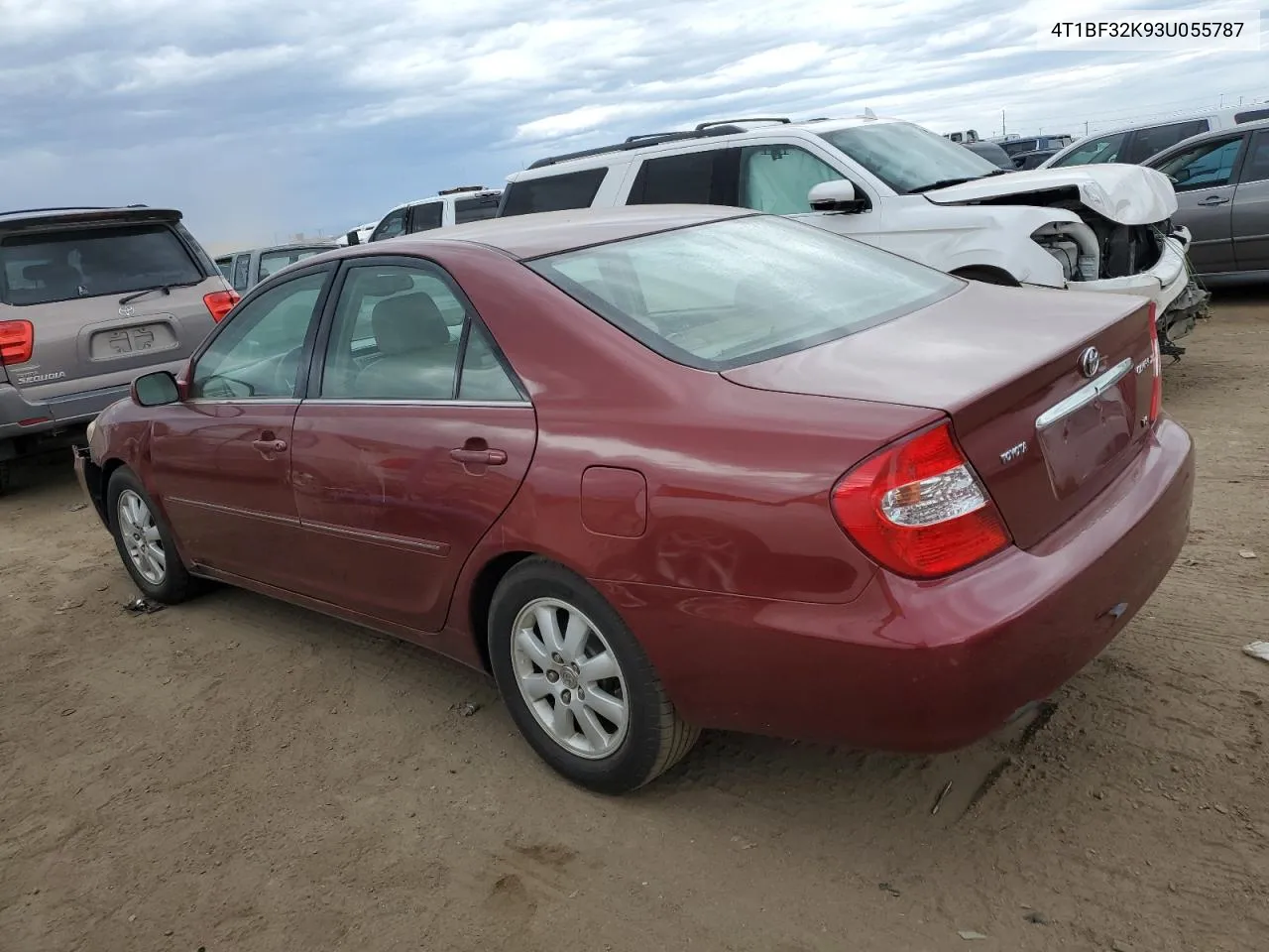 2003 Toyota Camry Le VIN: 4T1BF32K93U055787 Lot: 71467044