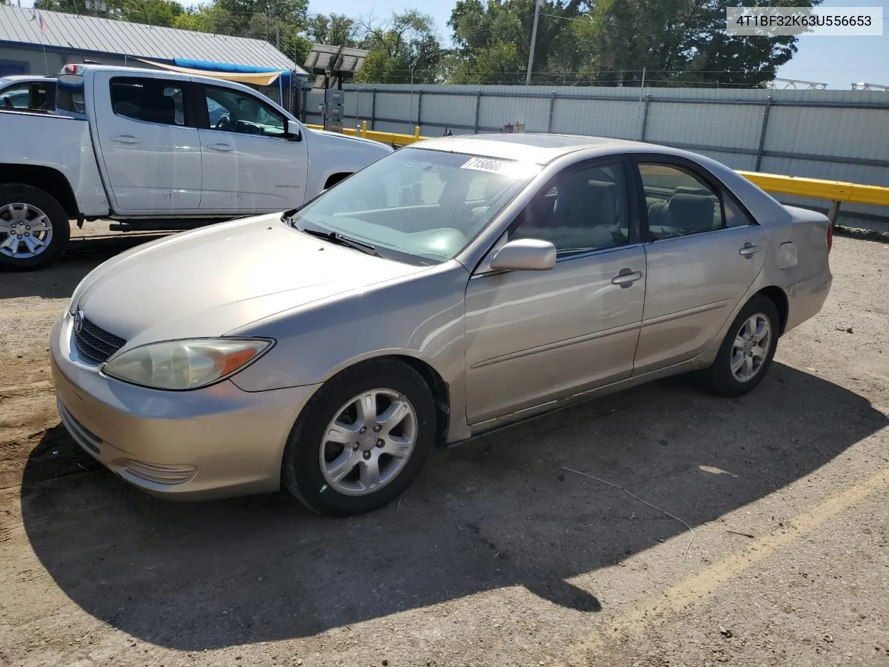 2003 Toyota Camry Le VIN: 4T1BF32K63U556653 Lot: 71586084