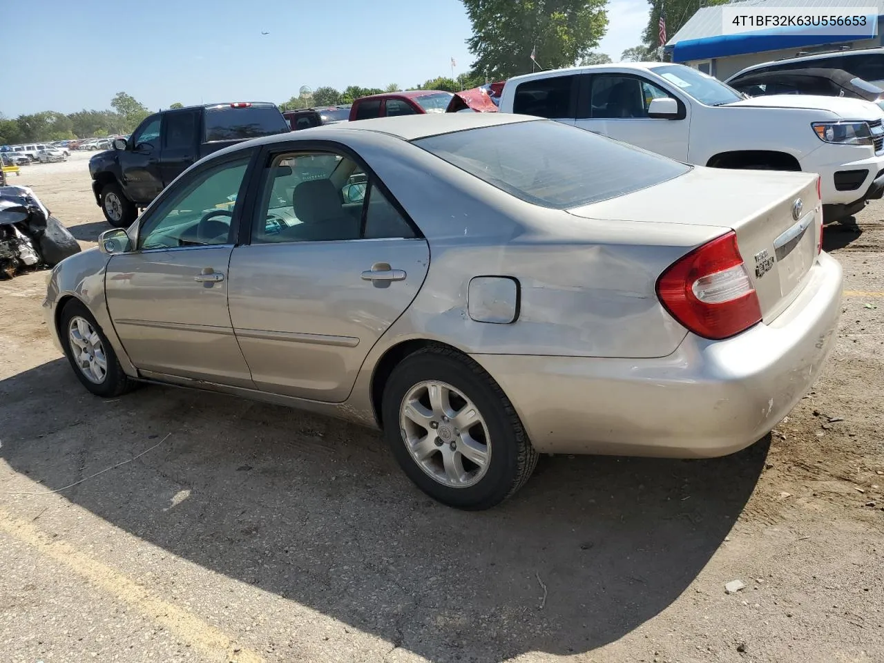 2003 Toyota Camry Le VIN: 4T1BF32K63U556653 Lot: 71586084