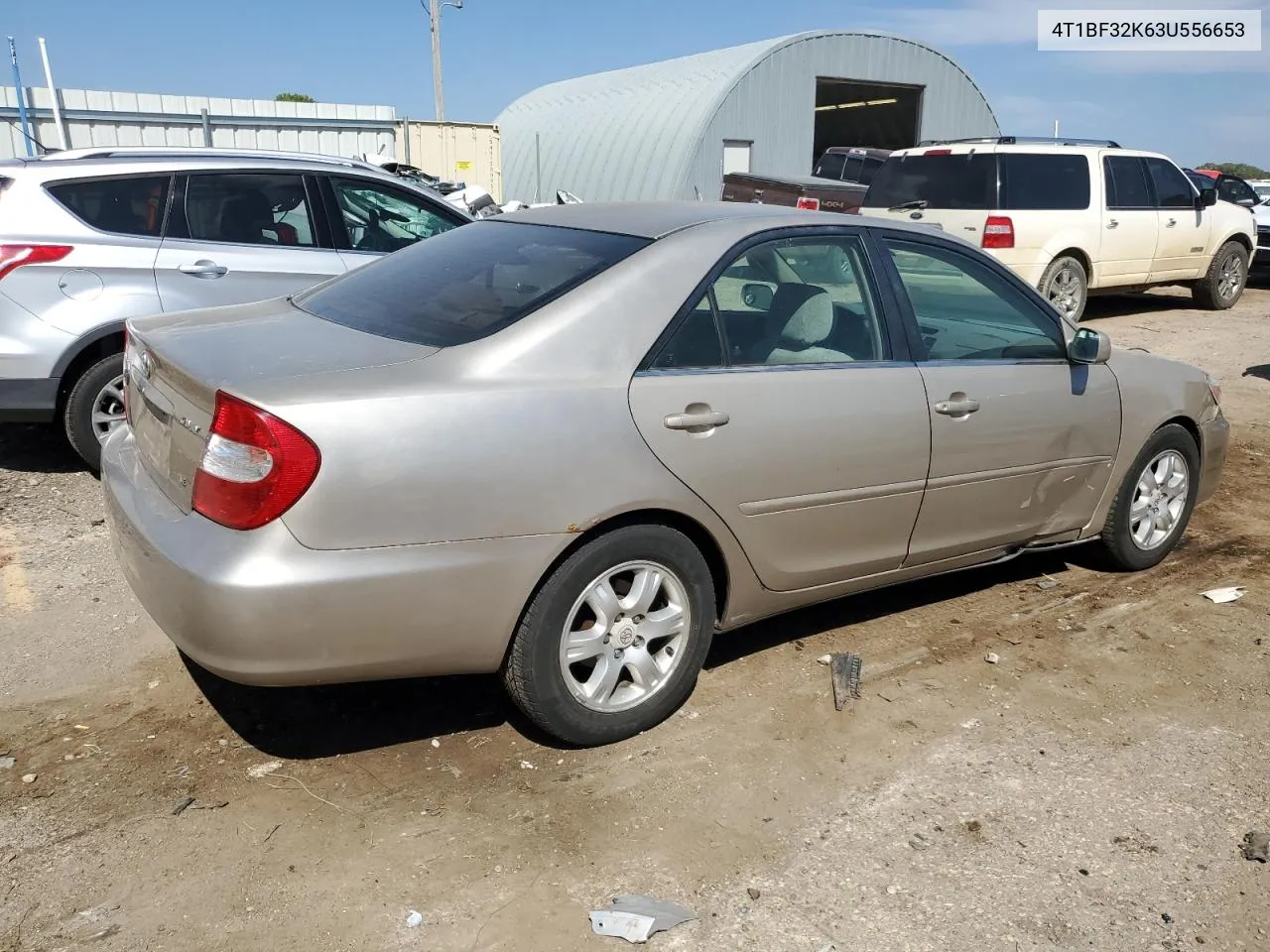 2003 Toyota Camry Le VIN: 4T1BF32K63U556653 Lot: 71586084