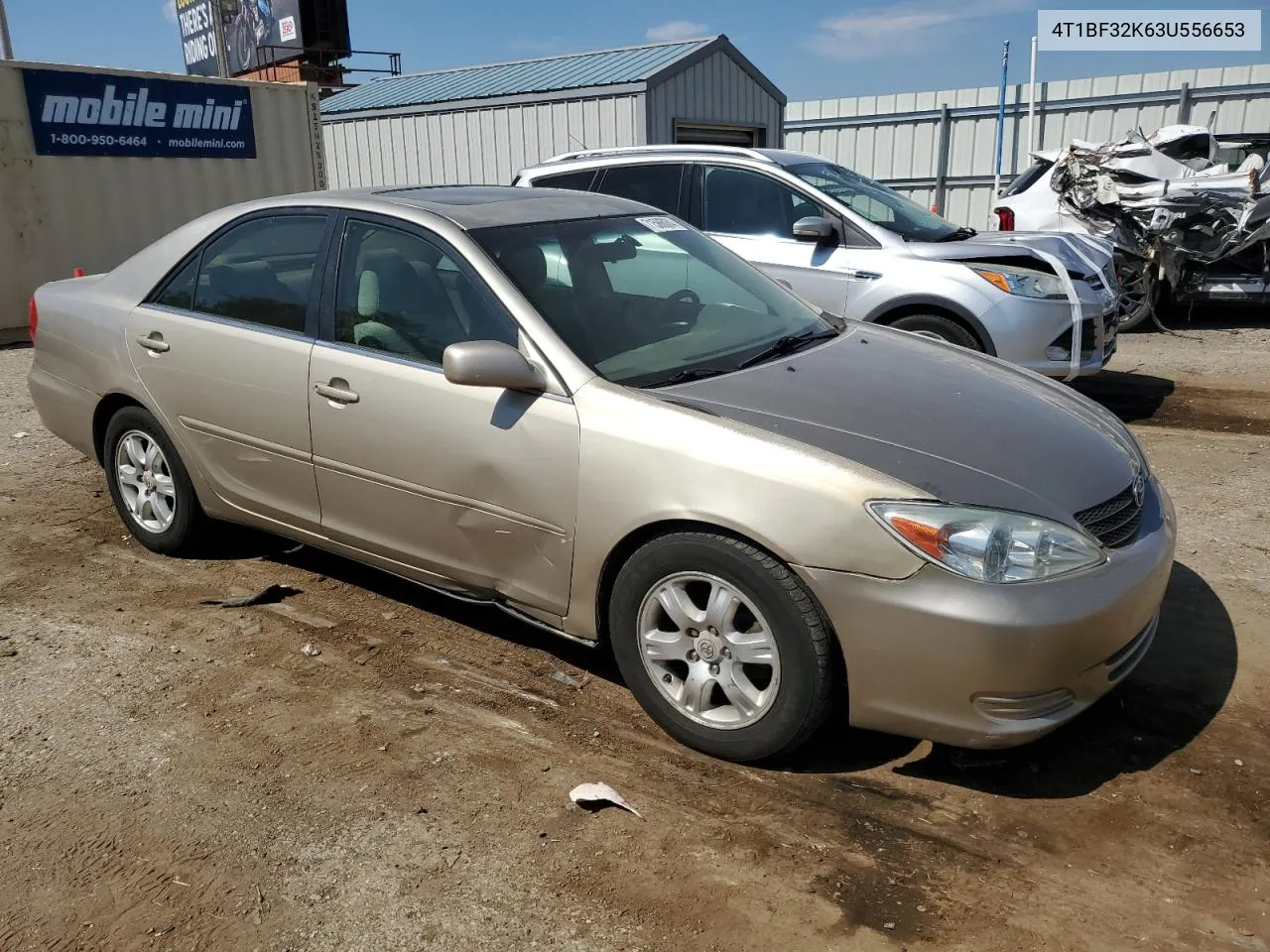 2003 Toyota Camry Le VIN: 4T1BF32K63U556653 Lot: 71586084