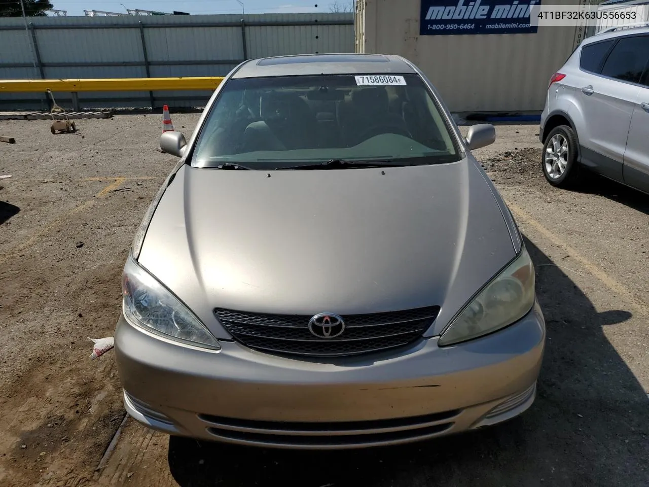 2003 Toyota Camry Le VIN: 4T1BF32K63U556653 Lot: 71586084