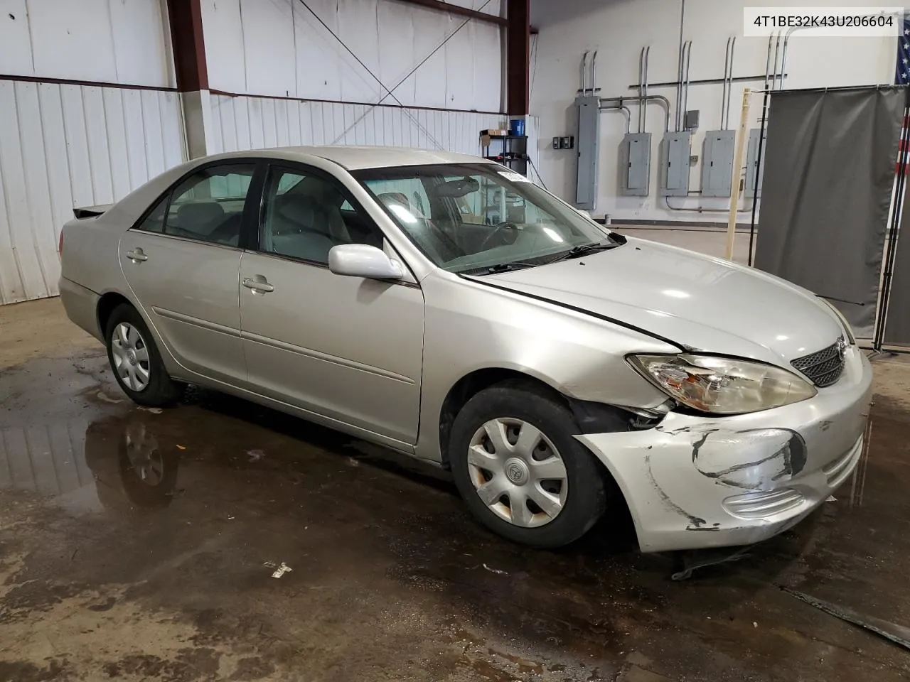 2003 Toyota Camry Le VIN: 4T1BE32K43U206604 Lot: 71617344