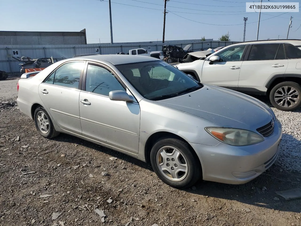 2003 Toyota Camry Le VIN: 4T1BE32K63U199865 Lot: 71888304