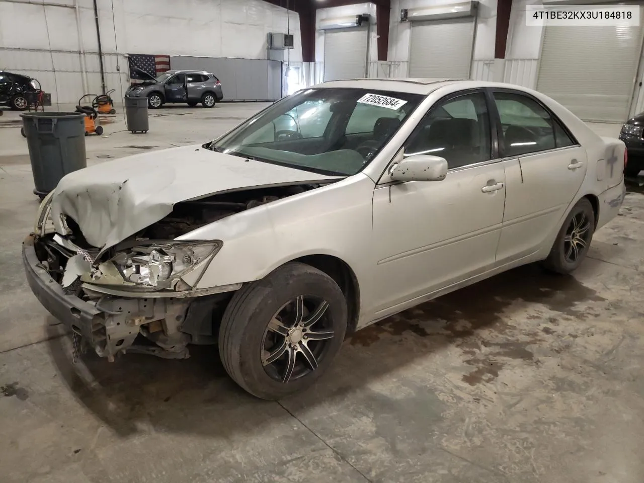 2003 Toyota Camry Le VIN: 4T1BE32KX3U184818 Lot: 72052684