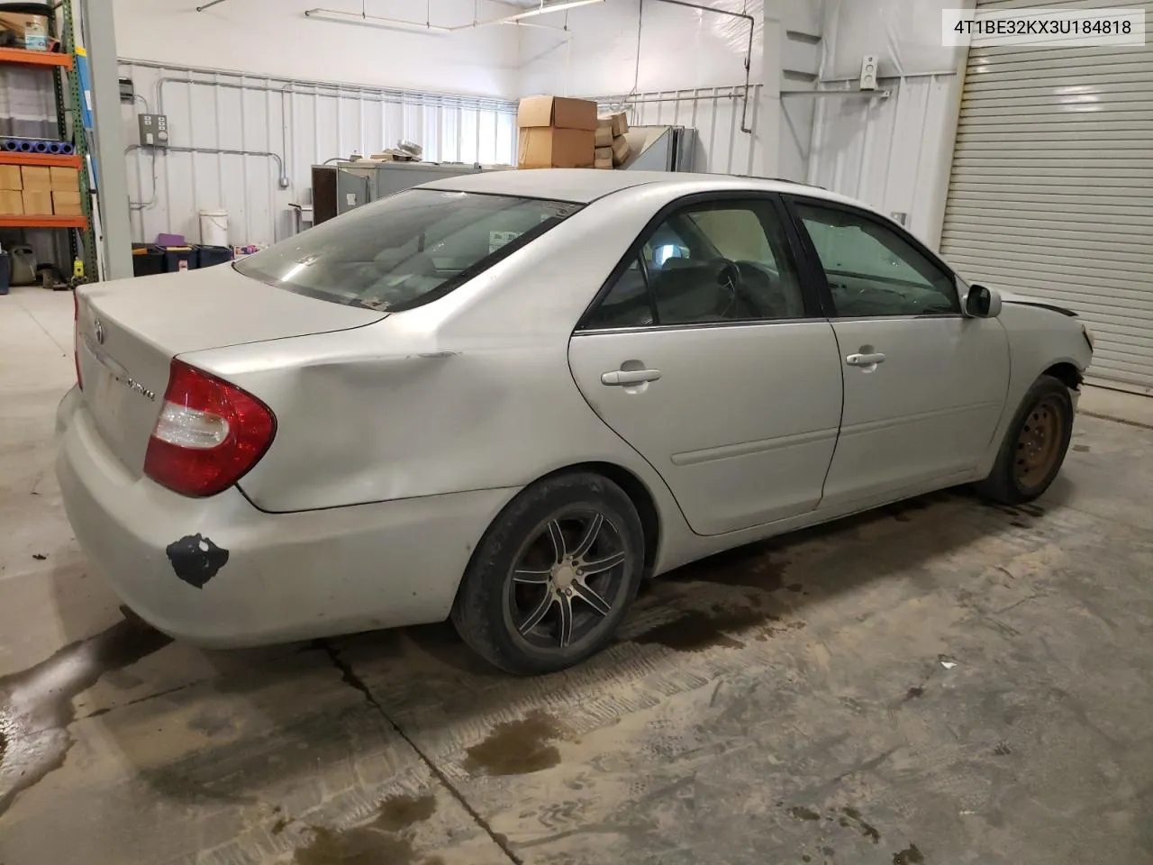 2003 Toyota Camry Le VIN: 4T1BE32KX3U184818 Lot: 72052684