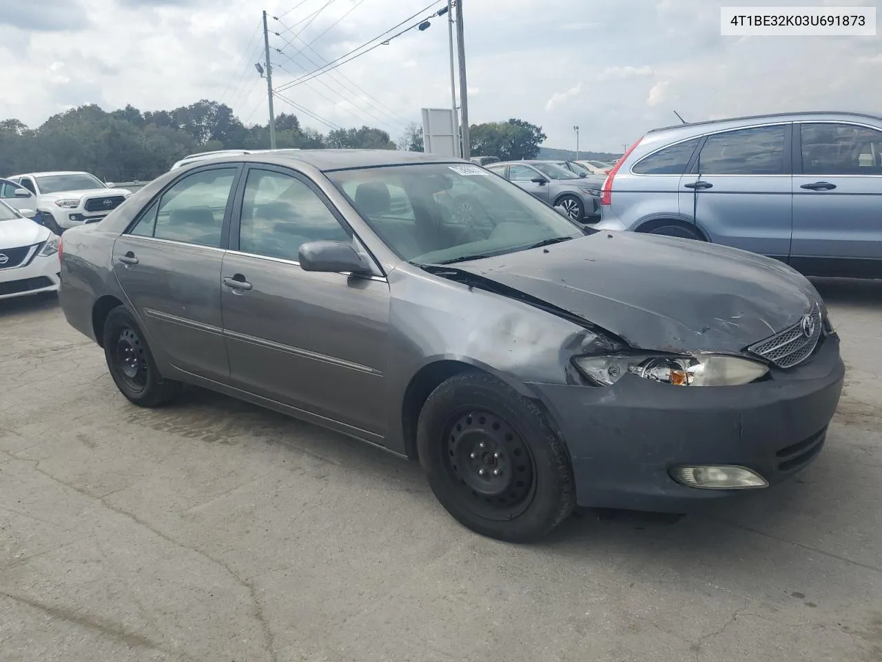 2003 Toyota Camry Le VIN: 4T1BE32K03U691873 Lot: 72458074