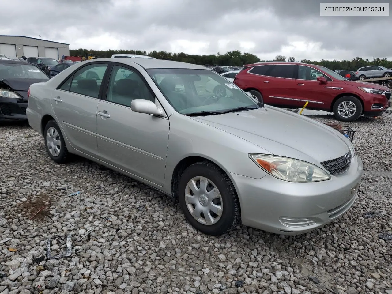 2003 Toyota Camry Le VIN: 4T1BE32K53U245234 Lot: 72724614