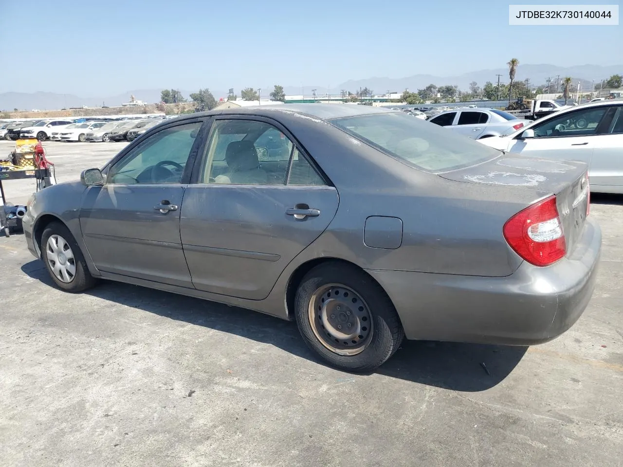 2003 Toyota Camry Le VIN: JTDBE32K730140044 Lot: 73023334