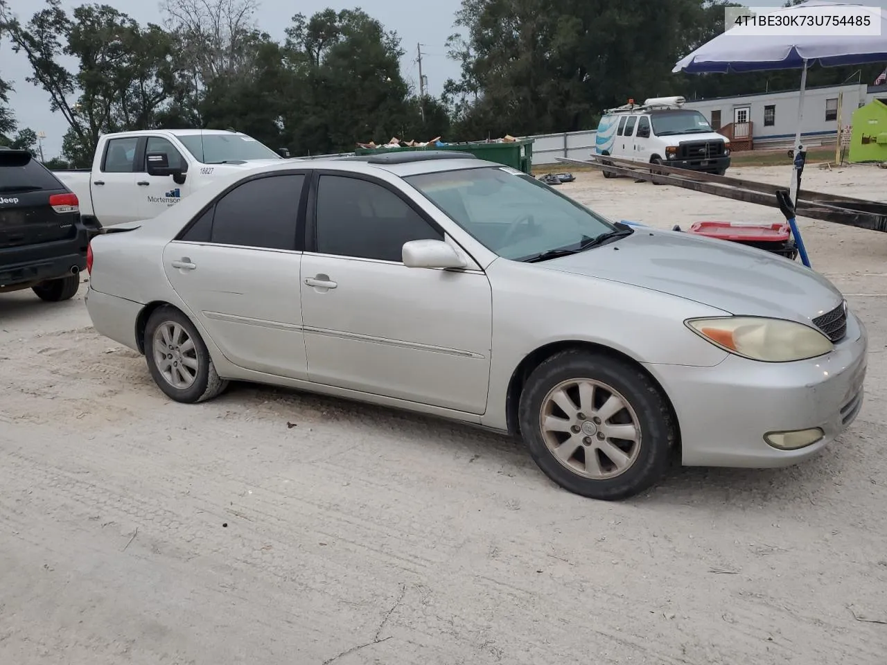 2003 Toyota Camry Le VIN: 4T1BE30K73U754485 Lot: 73089384