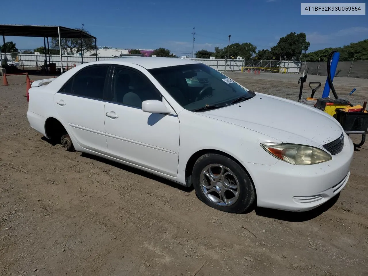 4T1BF32K93U059564 2003 Toyota Camry Le