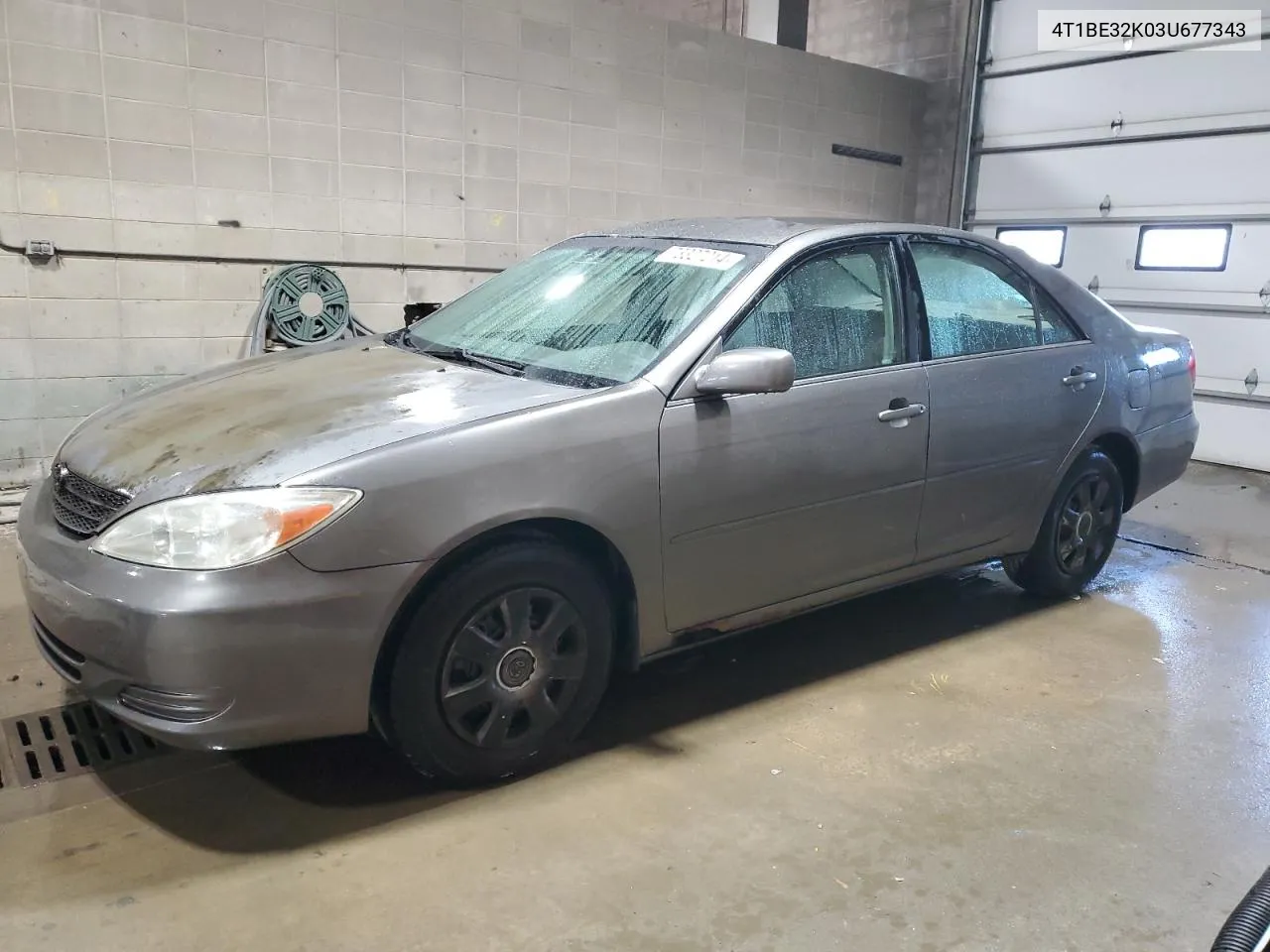 2003 Toyota Camry Le VIN: 4T1BE32K03U677343 Lot: 73327214