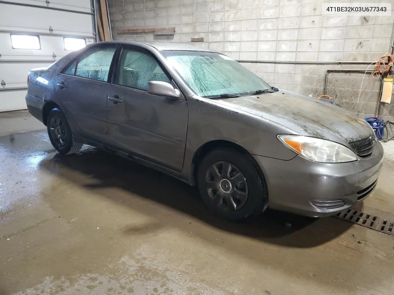 2003 Toyota Camry Le VIN: 4T1BE32K03U677343 Lot: 73327214