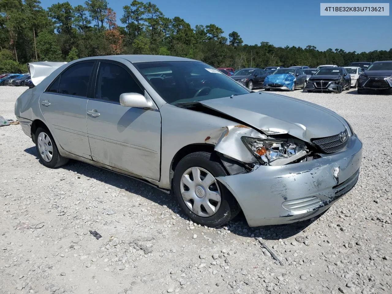 2003 Toyota Camry Le VIN: 4T1BE32K83U713621 Lot: 73546234