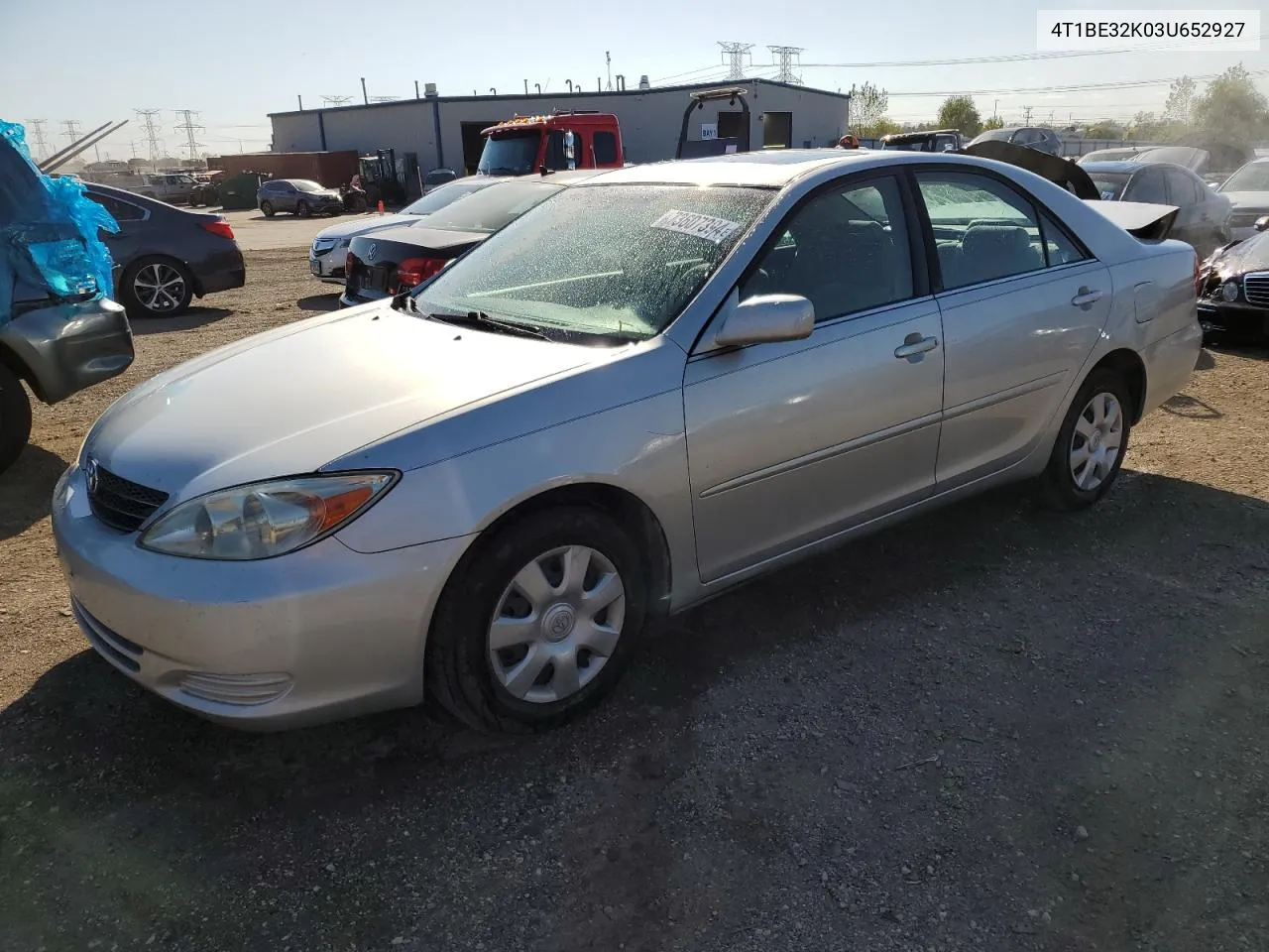 2003 Toyota Camry Le VIN: 4T1BE32K03U652927 Lot: 73607394