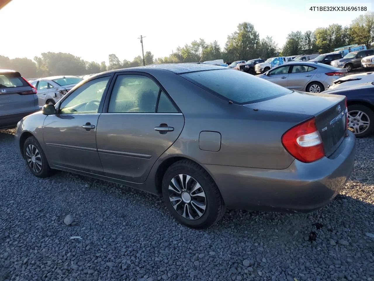 2003 Toyota Camry Le VIN: 4T1BE32KX3U696188 Lot: 74069224