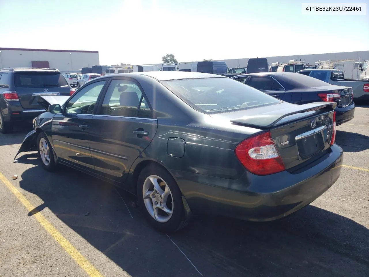 2003 Toyota Camry Le VIN: 4T1BE32K23U722461 Lot: 74152484