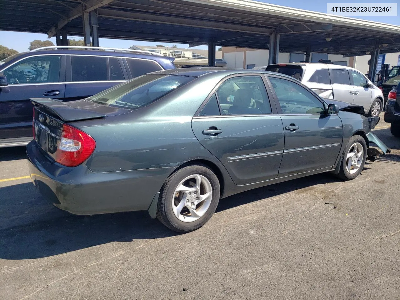 2003 Toyota Camry Le VIN: 4T1BE32K23U722461 Lot: 74152484