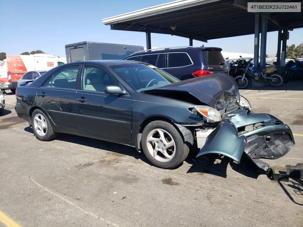 2003 Toyota Camry Le VIN: 4T1BE32K23U722461 Lot: 74152484