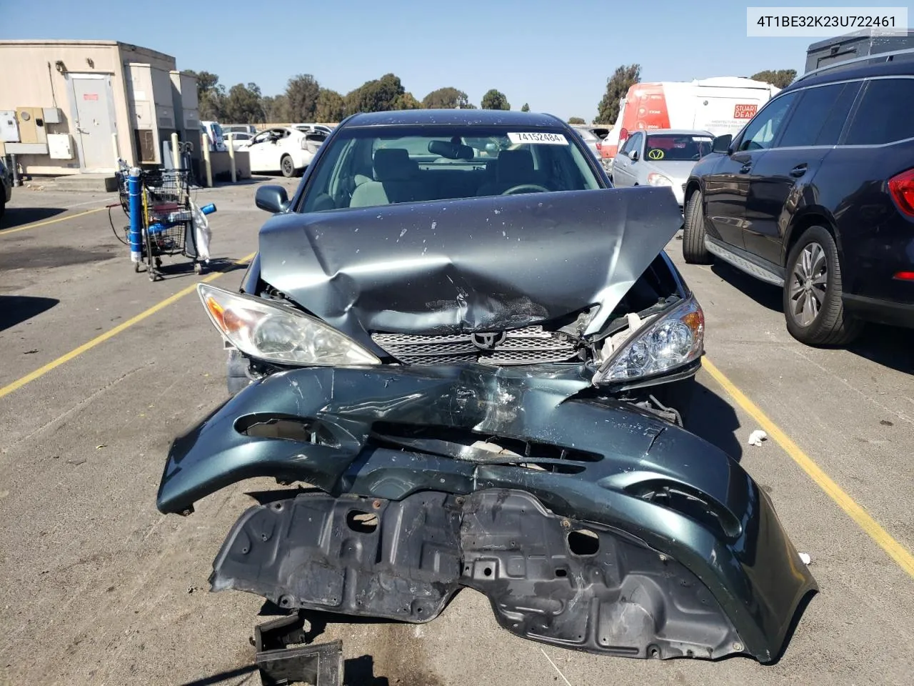 2003 Toyota Camry Le VIN: 4T1BE32K23U722461 Lot: 74152484