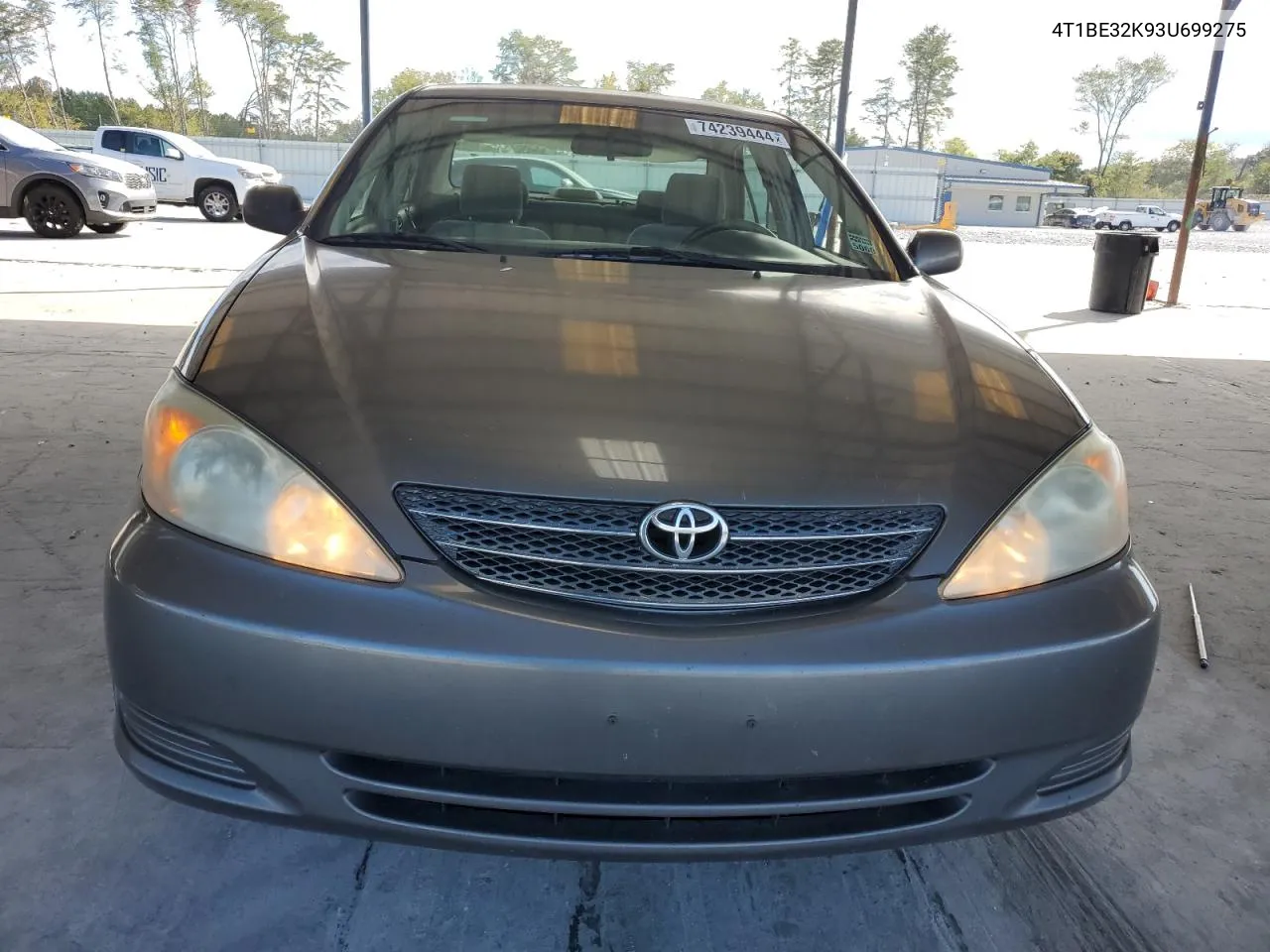 4T1BE32K93U699275 2003 Toyota Camry Le