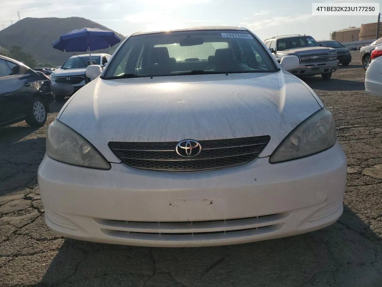 2003 Toyota Camry Le VIN: 4T1BE32K23U177250 Lot: 74374684