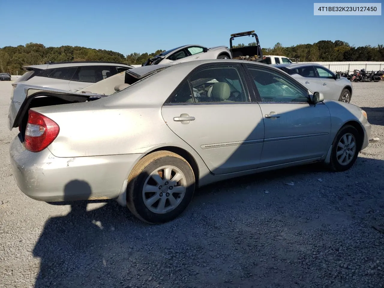 2003 Toyota Camry Le VIN: 4T1BE32K23U127450 Lot: 74391874