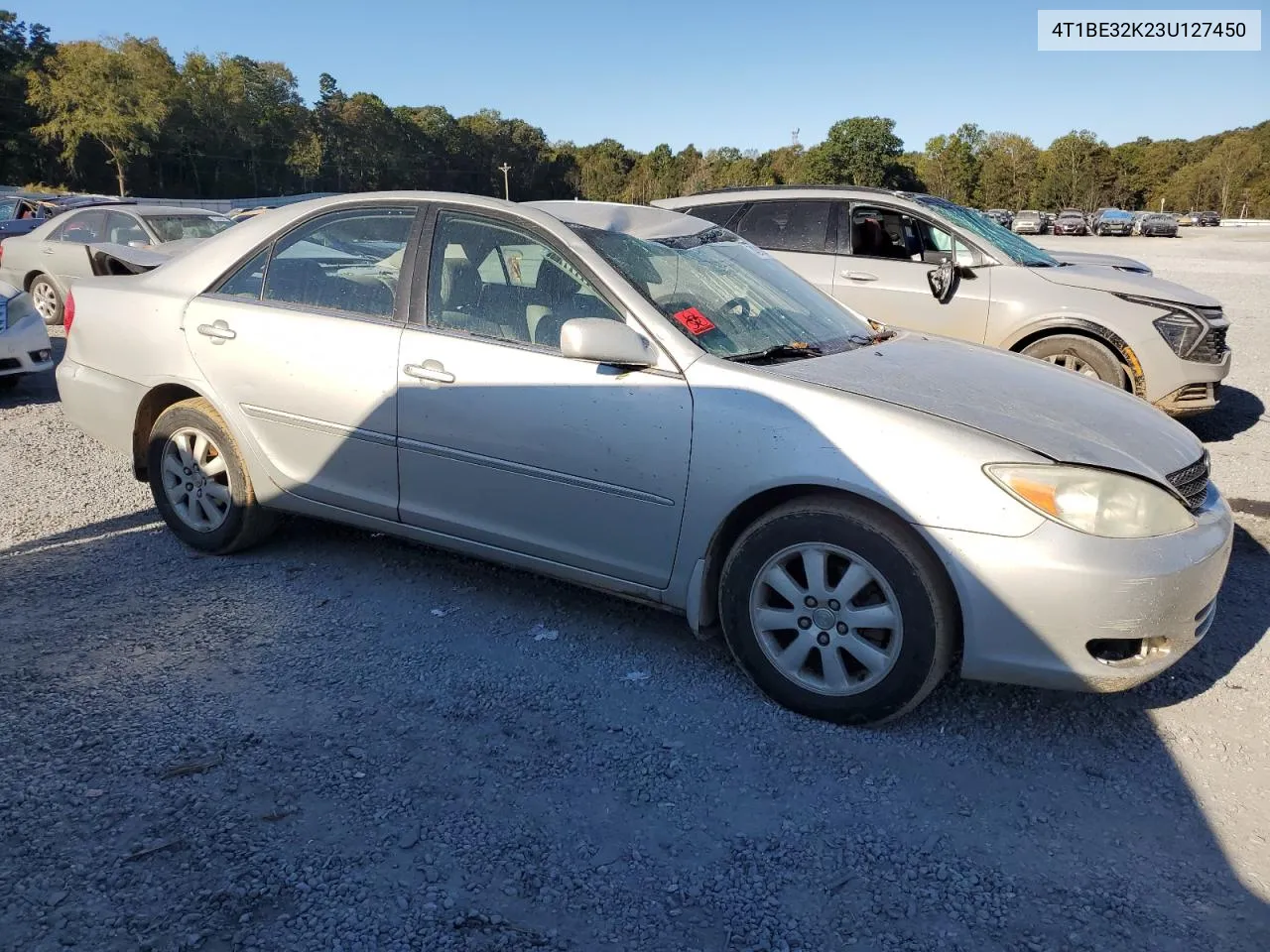 2003 Toyota Camry Le VIN: 4T1BE32K23U127450 Lot: 74391874