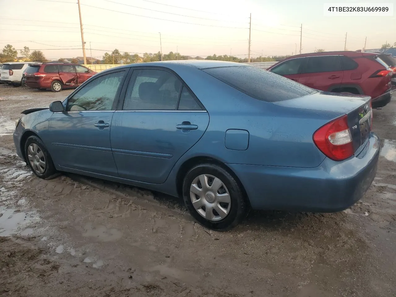 2003 Toyota Camry Le VIN: 4T1BE32K83U669989 Lot: 74455104