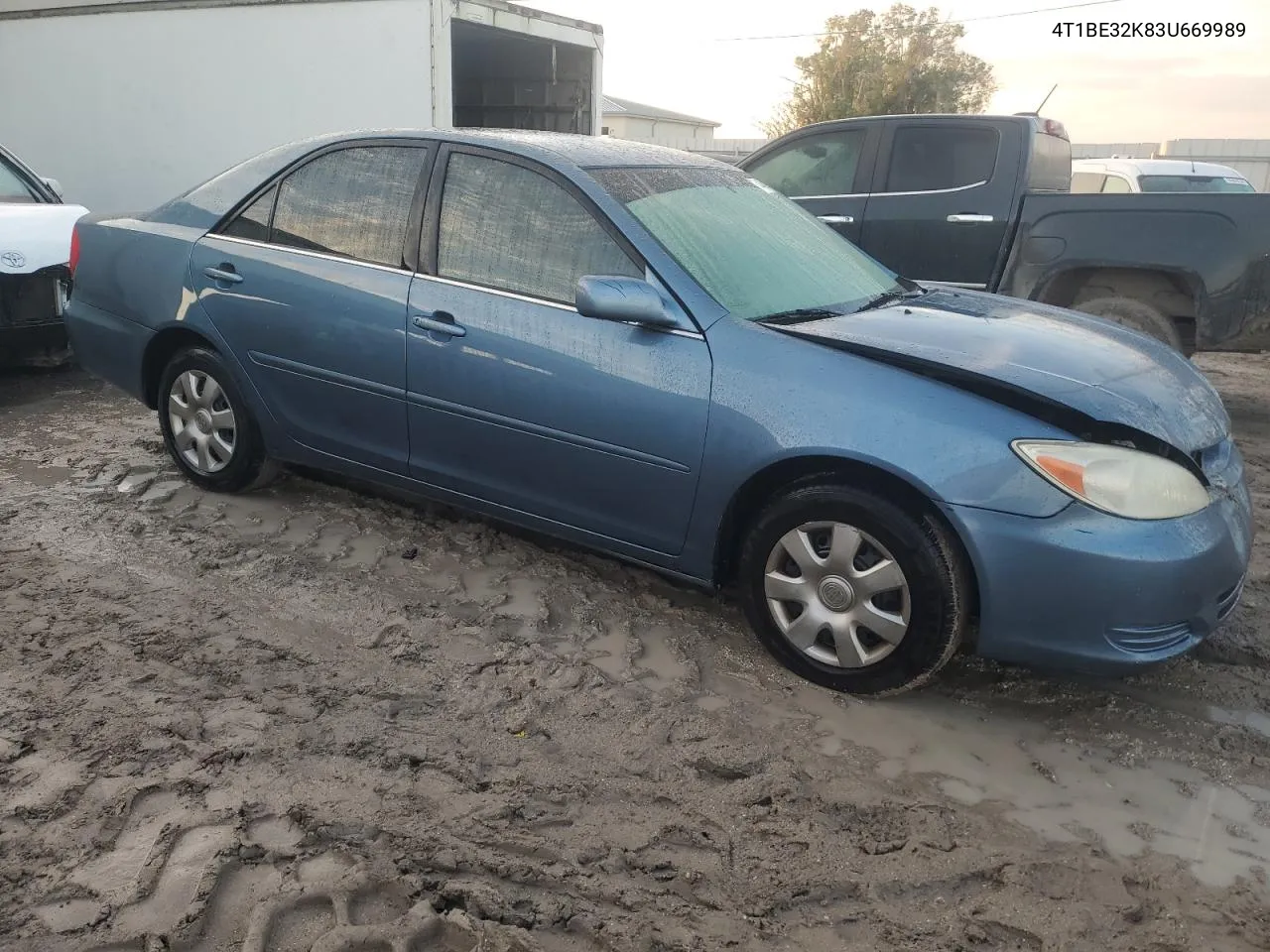 2003 Toyota Camry Le VIN: 4T1BE32K83U669989 Lot: 74455104