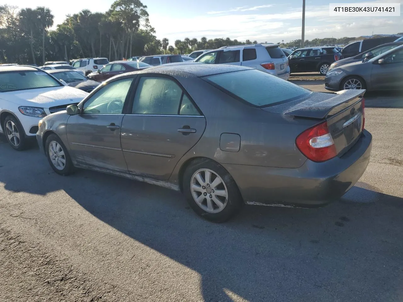 4T1BE30K43U741421 2003 Toyota Camry Le