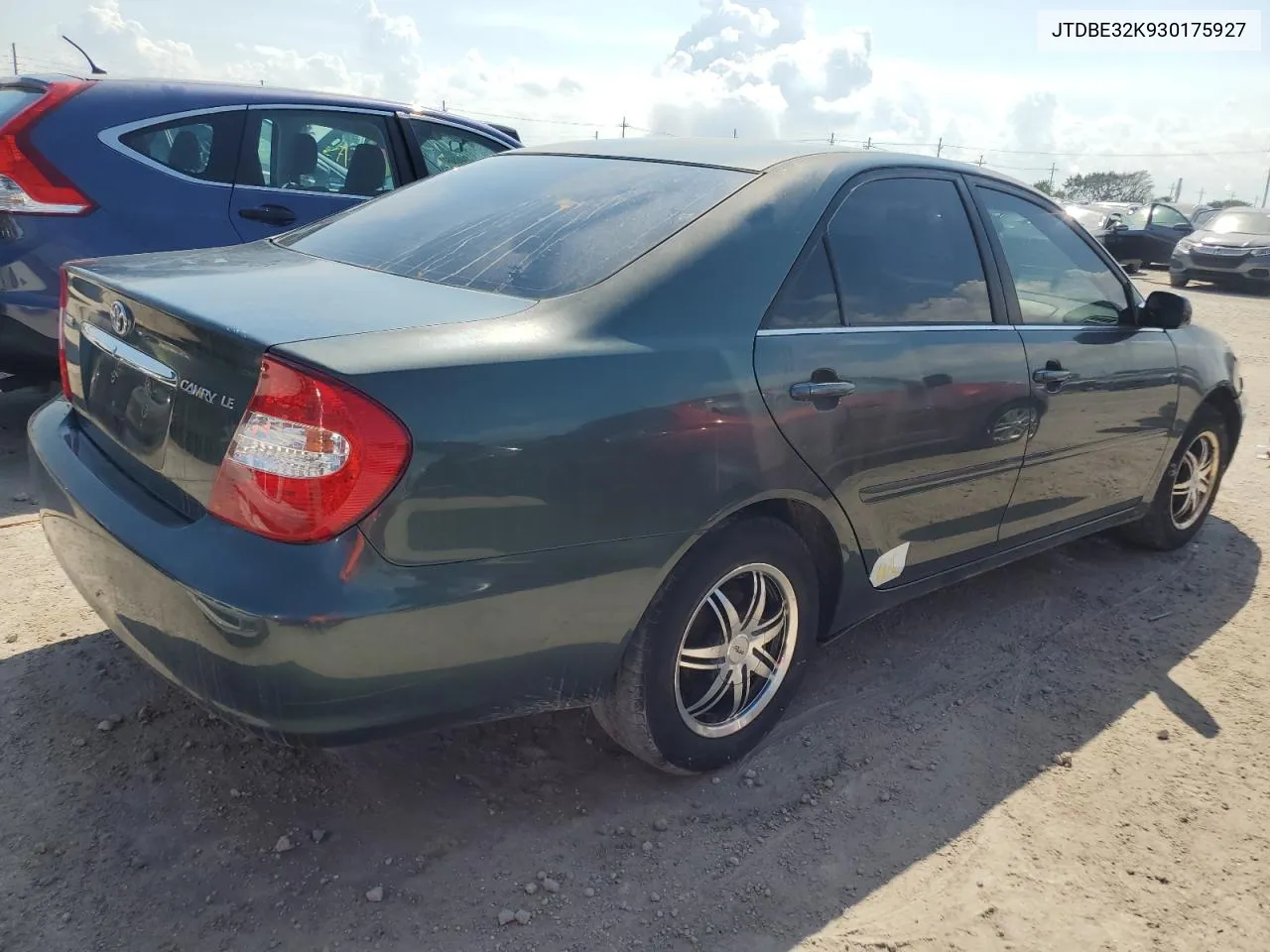 JTDBE32K930175927 2003 Toyota Camry Le