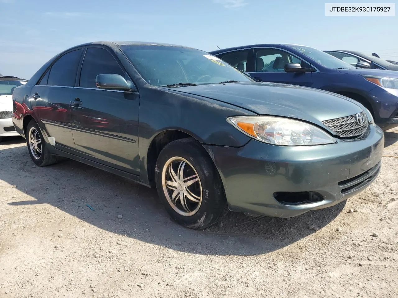 2003 Toyota Camry Le VIN: JTDBE32K930175927 Lot: 74717234