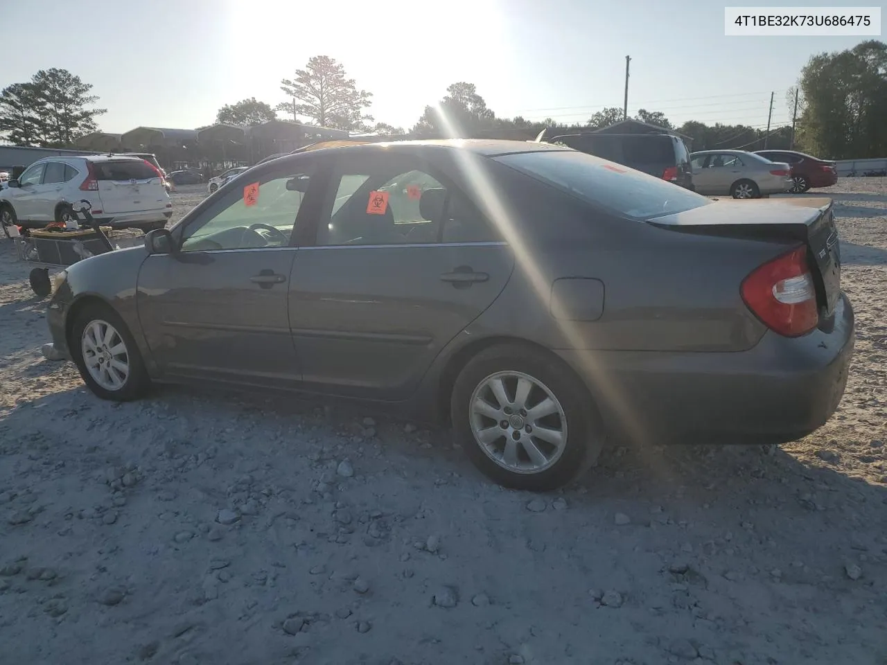 2003 Toyota Camry Le VIN: 4T1BE32K73U686475 Lot: 74988724