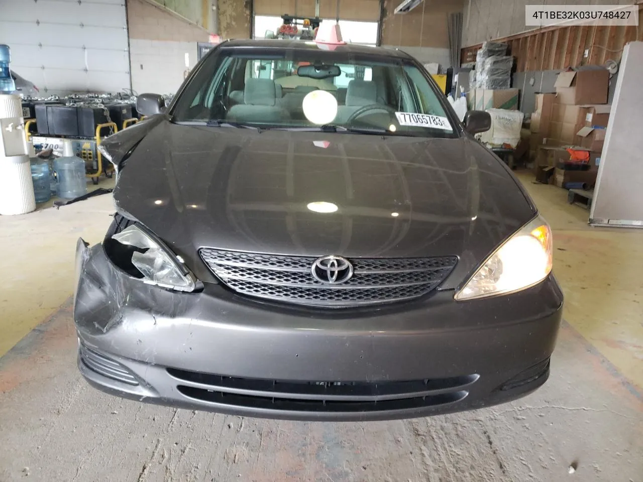 2003 Toyota Camry Le VIN: 4T1BE32K03U748427 Lot: 75170914