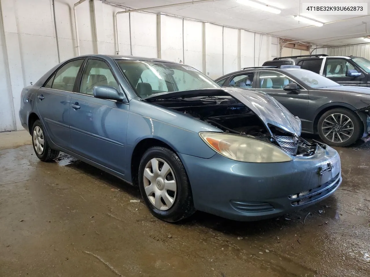 2003 Toyota Camry Le VIN: 4T1BE32K93U662873 Lot: 75248844