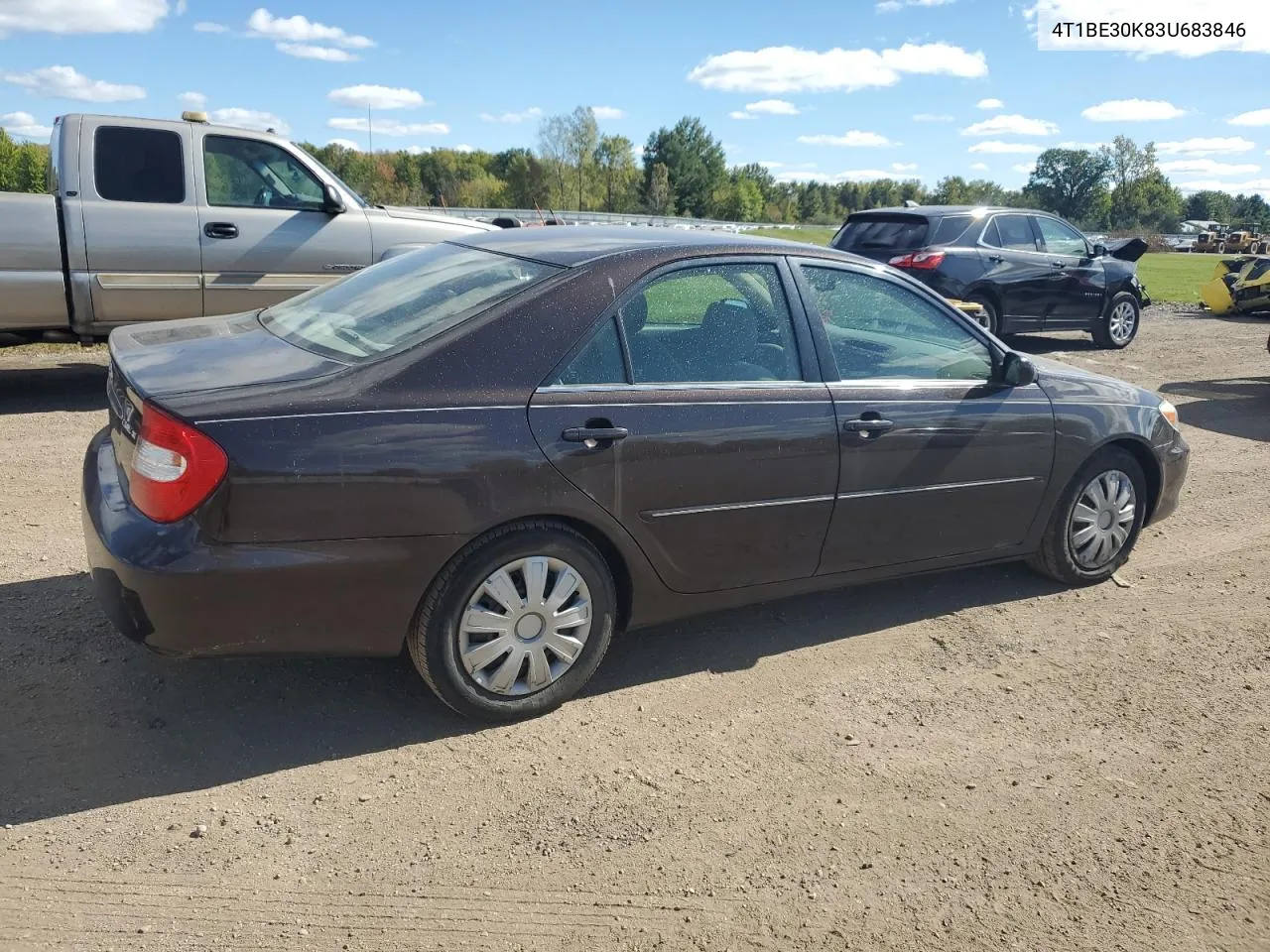 2003 Toyota Camry Le VIN: 4T1BE30K83U683846 Lot: 75304034