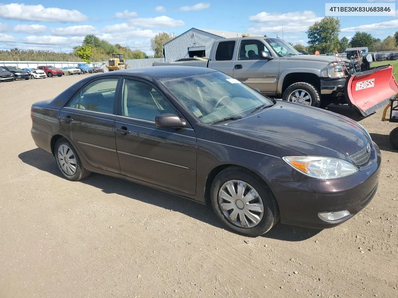 2003 Toyota Camry Le VIN: 4T1BE30K83U683846 Lot: 75304034