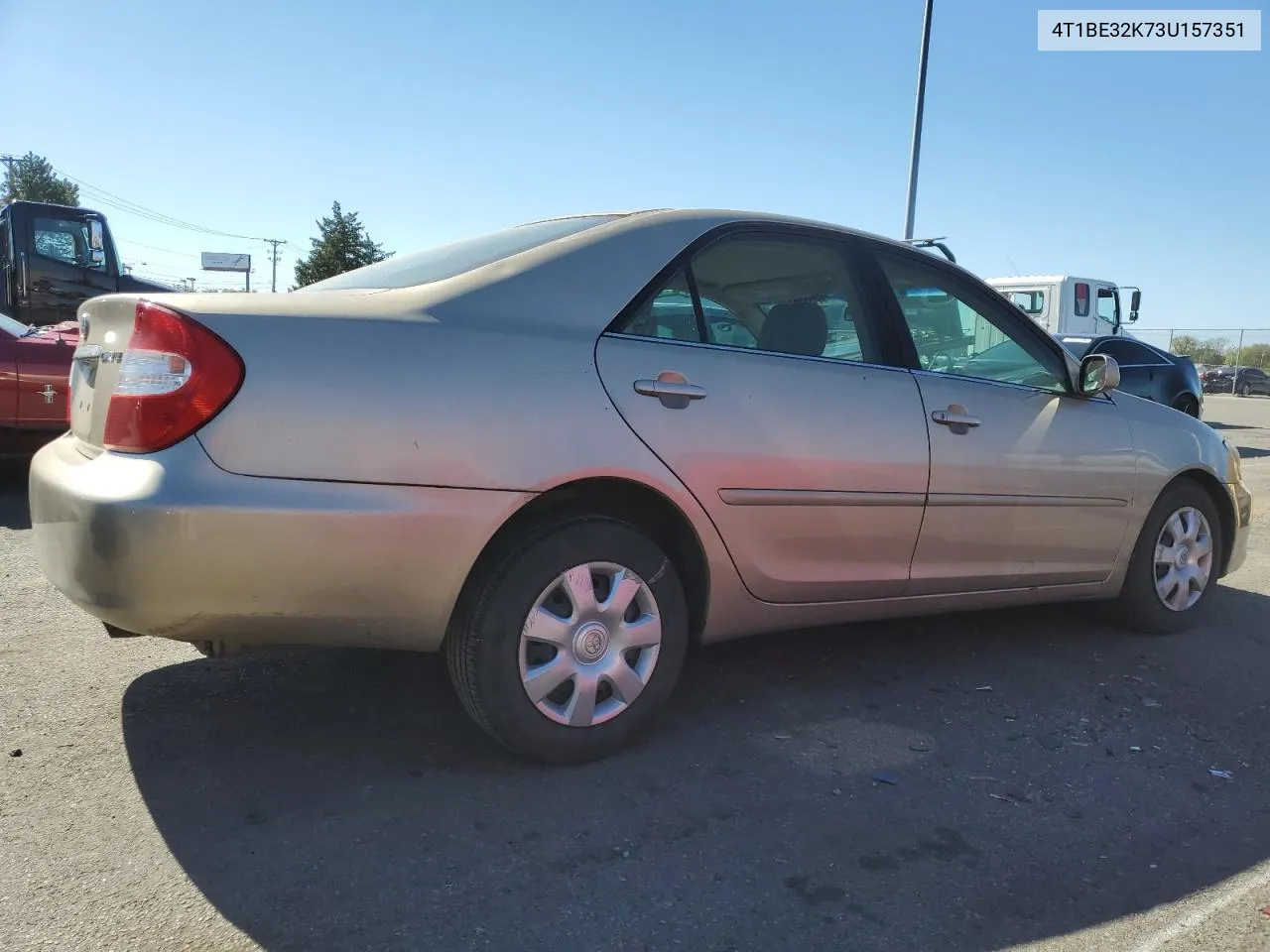 2003 Toyota Camry Le VIN: 4T1BE32K73U157351 Lot: 75336214