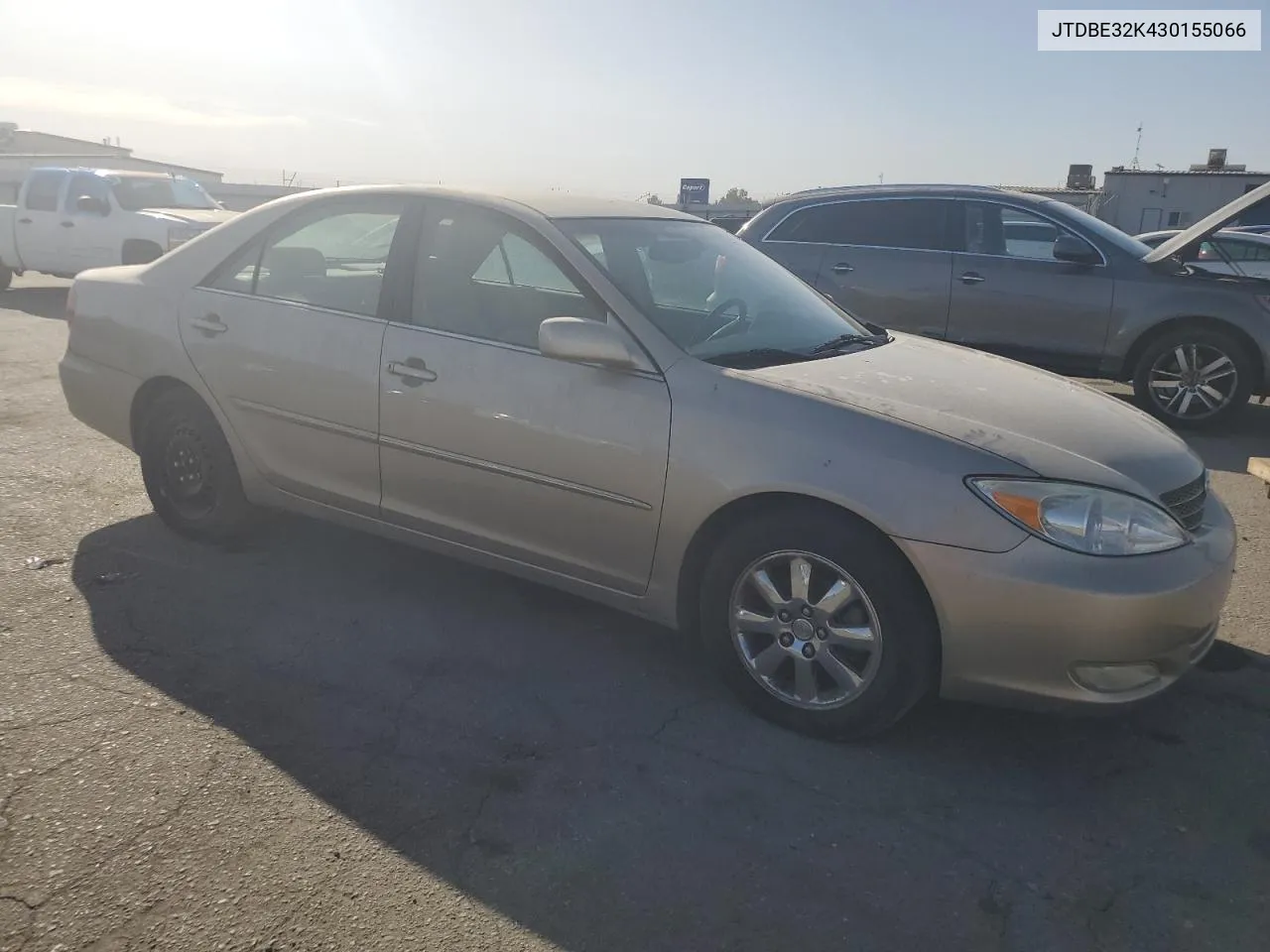 2003 Toyota Camry Le VIN: JTDBE32K430155066 Lot: 75360034